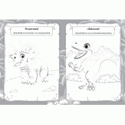 DINO ROAR ลากเส้นต่อจุดและกิจกรรมเสริมทักษะ